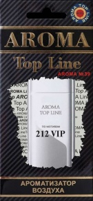 Картонный ароматизатор Top Line №39 по мотивам 212 VIP