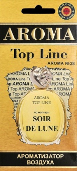 Картонный ароматизатор Top Line №28 по мотивам Soir De Lune