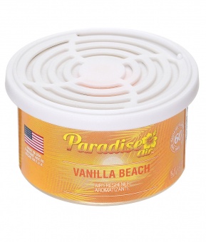 Ароматизатор для дома/автомобиля Paradise Air Vanilla Beach (Ваниль)