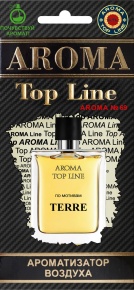 Картонный ароматизатор Top Line №69 по мотивам Terre