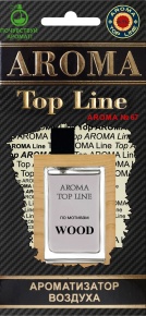 Картонный ароматизатор Top Line №67 по мотивам Wood